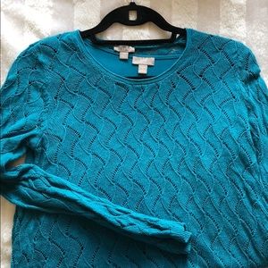 J.Jill Bundle, wearever tank & open knit sweater